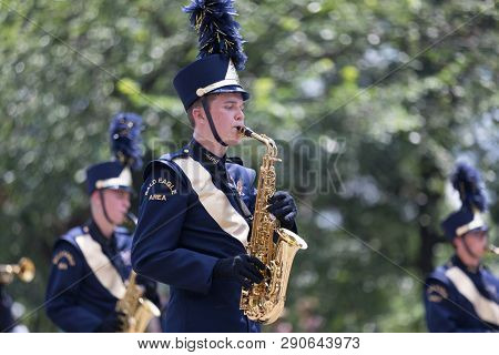 Washington, D.c., Usa - July 4, 2018, The National Independence Day Parade, The Bald Eagle Area Marc
