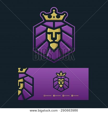 Lion King Logo Design. Good For Any Business/company