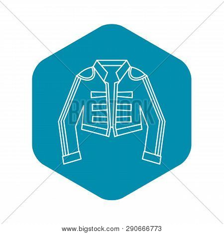 Costume Of Toreador Icon. Outline Illustration Of Costume Of Toreador Vector Icon For Web
