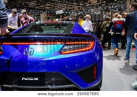 Geneva, Switzerland, March 9, 2019 - International Motor Show