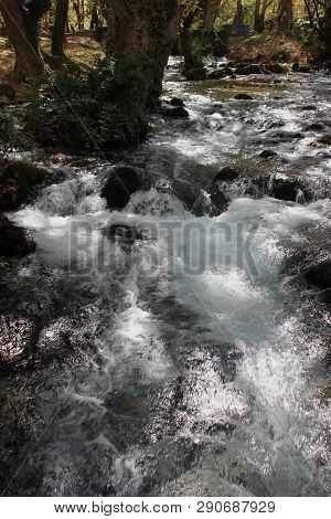Agios Nikolaos Park Naousa Greece Europe