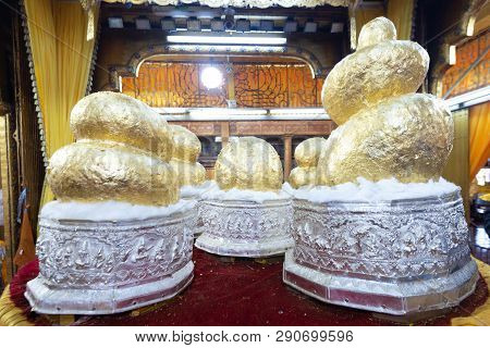 Phaung Daw Oo Pagoda, Inle lake, Shan state, Myanmar