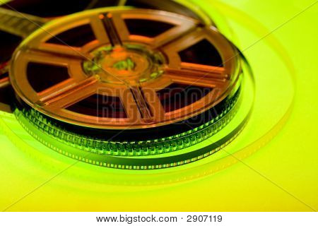 Barevný Film naviják koncept