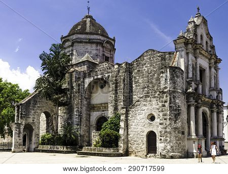Havana, Cuba - June 4: San Francisco De Paula Church / Iglesia De San Francisco De Paula On June 4, 