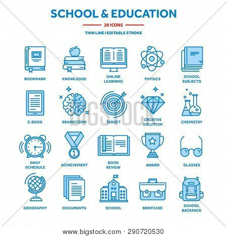 School Education, University. Study, Learning Process. Oline Lessons, Tutorial. Student Knowledge. H