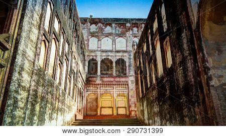 View To Elephant Path In The Lahore Fort In Lahore, Pakistan