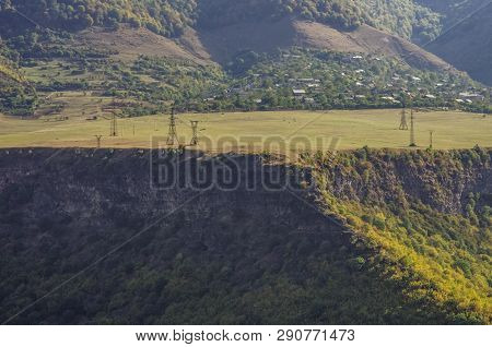 Meadow On Edge Of Debed River Canyon, Armenia