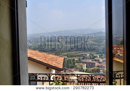 Neive, Piedmont, Italy. October 2018. From The Historic Center Some Viewpoints