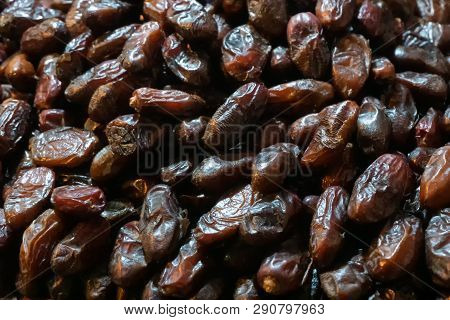 Phoenix Dactylifera, Commonly Known As Date Or Date Palm, Is A Common And Famous Fruit Item - Being 