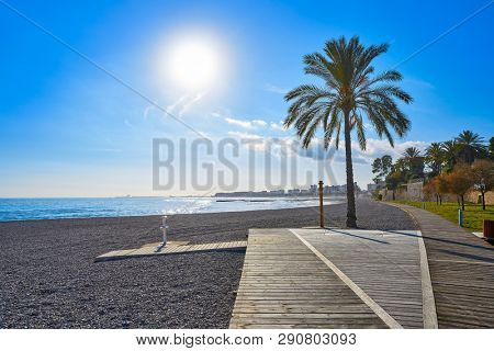 Benicassim Els Terrers playa beach in Castellon of Spain also Benicasim