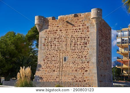 Torre sant Vicent Tower San Vicente in Benicasim also Benicassim of Castellon Spain