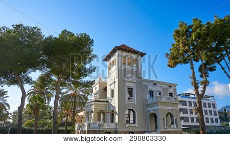 Villa Maria herritage houses in Benicassim shoreline of Castellon Spain also Benicasim