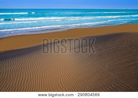 Delta del Ebro Ebre beach Punta del Fangar in Tarragona Costa Dorada Deltebre