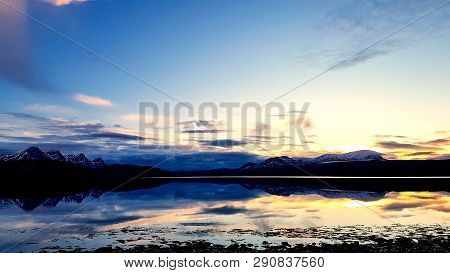 The Beautiful Tongue Lake In Scotland, Uk.