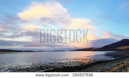 The Beautiful Tongue Lake In Scotland, Uk.