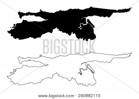 Sucre State (bolivarian Republic Of Venezuela, States, Federal Dependencies And Capital District) Ma