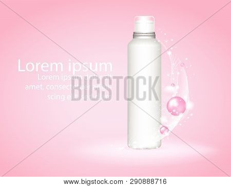 Beauty Skin Care Cosmetics Anti-aging Elements For The Art Works Flyers Orinvitation And Banners Vec