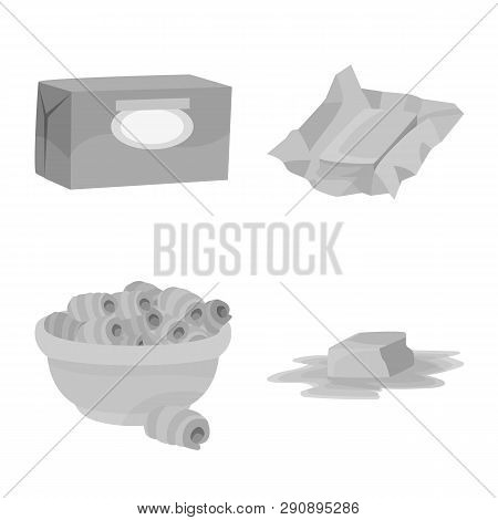 Vector Illustration Of Organic And Ingredient Sign. Collection Of Organic And Product Stock Symbol F