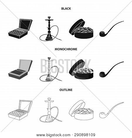 Vector Design Of Refuse And Stop Icon. Set Of Refuse And Habit Vector Icon For Stock.