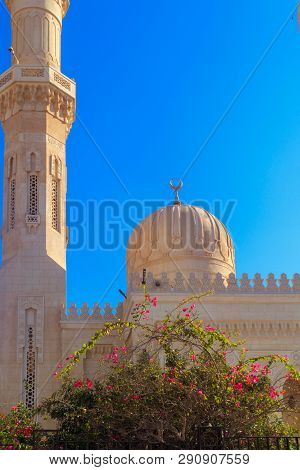 Сentral Mosque In The Hurghada City, Egypt