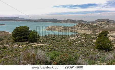 Torremendo Landscape In Spain On An Overcast Day