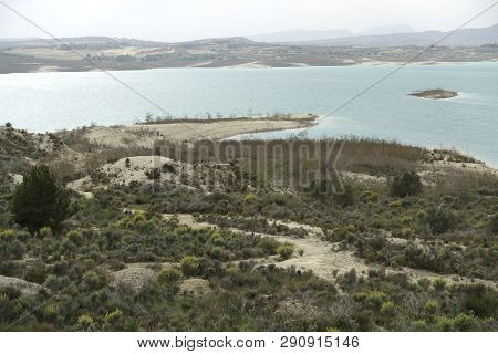 Torremendo Landscape In Spain On An Overcast Day