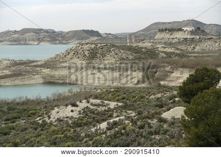 Torremendo Landscape In Spain On An Overcast Day