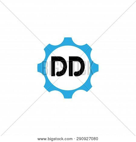 Initial Letter Logo Dd Template Vector Design