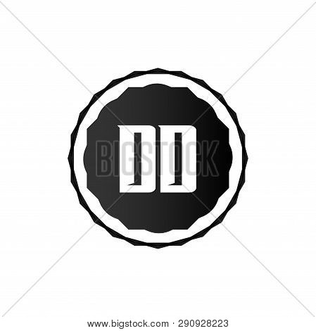 Initial Letter Logo Dd Template Vector Design