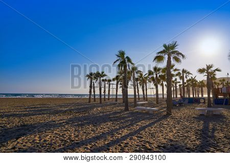Oropesa de Mar beach La Concha playa in Castellon of Spain