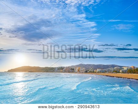 Oropesa de Mar beach La Concha playa in Castellon of Spain