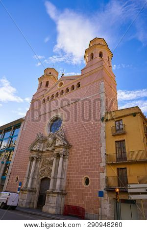 Sant Agusti church in Tarragona at Rambla Vella street of Catalonia