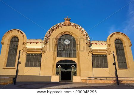 Tarragona Mercado Publico central market in Catalonia modernist style