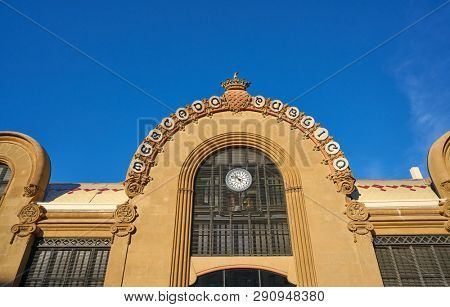 Tarragona Mercado Publico central market in Catalonia modernist style