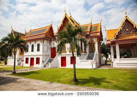 wat Benchamabopit, the Marble temple, Bangkok, Thailand
