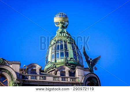 House Books St. Petersburg. Historical Buildings Of The City. Nevsky Avenue. Russia, St. Petersburg,