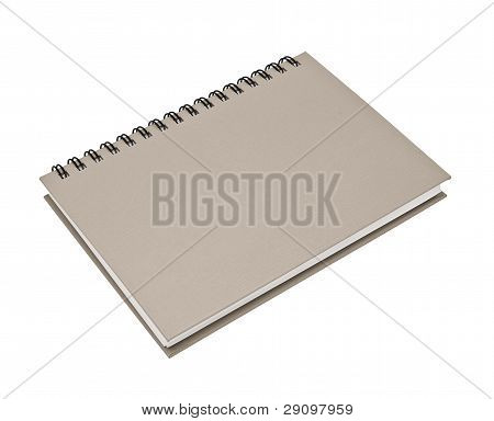 Gray Spiral Notebook