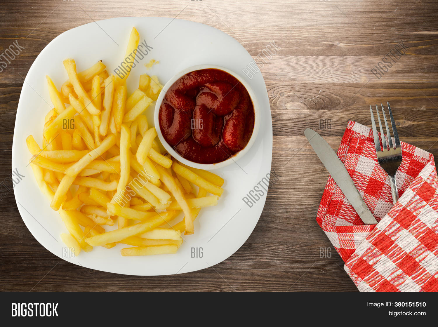 French Fries Ketchup Image & Photo (Free Trial) Bigstock