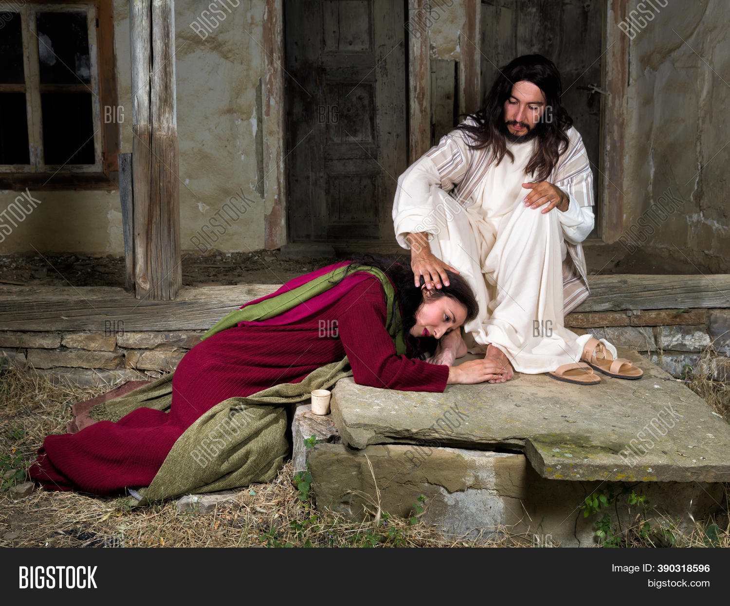 Mary Magdalene Crying Image & Photo (Free Trial) Bigstock