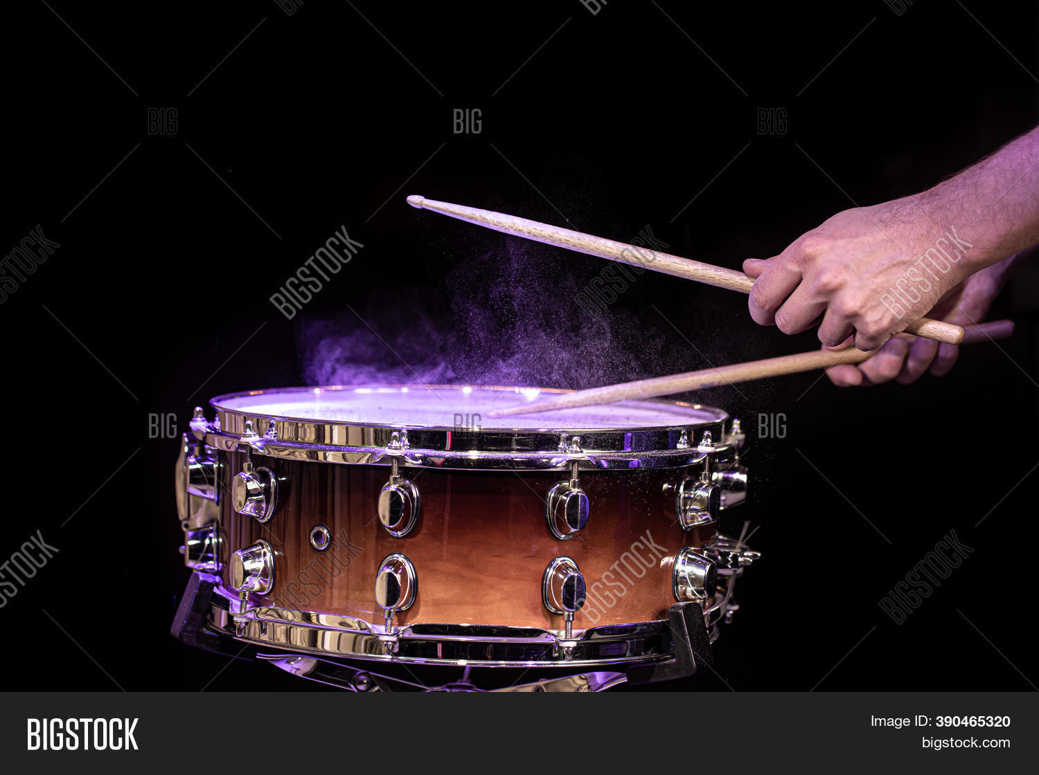 Drum Sticks Hitting Image & Photo (Free Trial) Bigstock