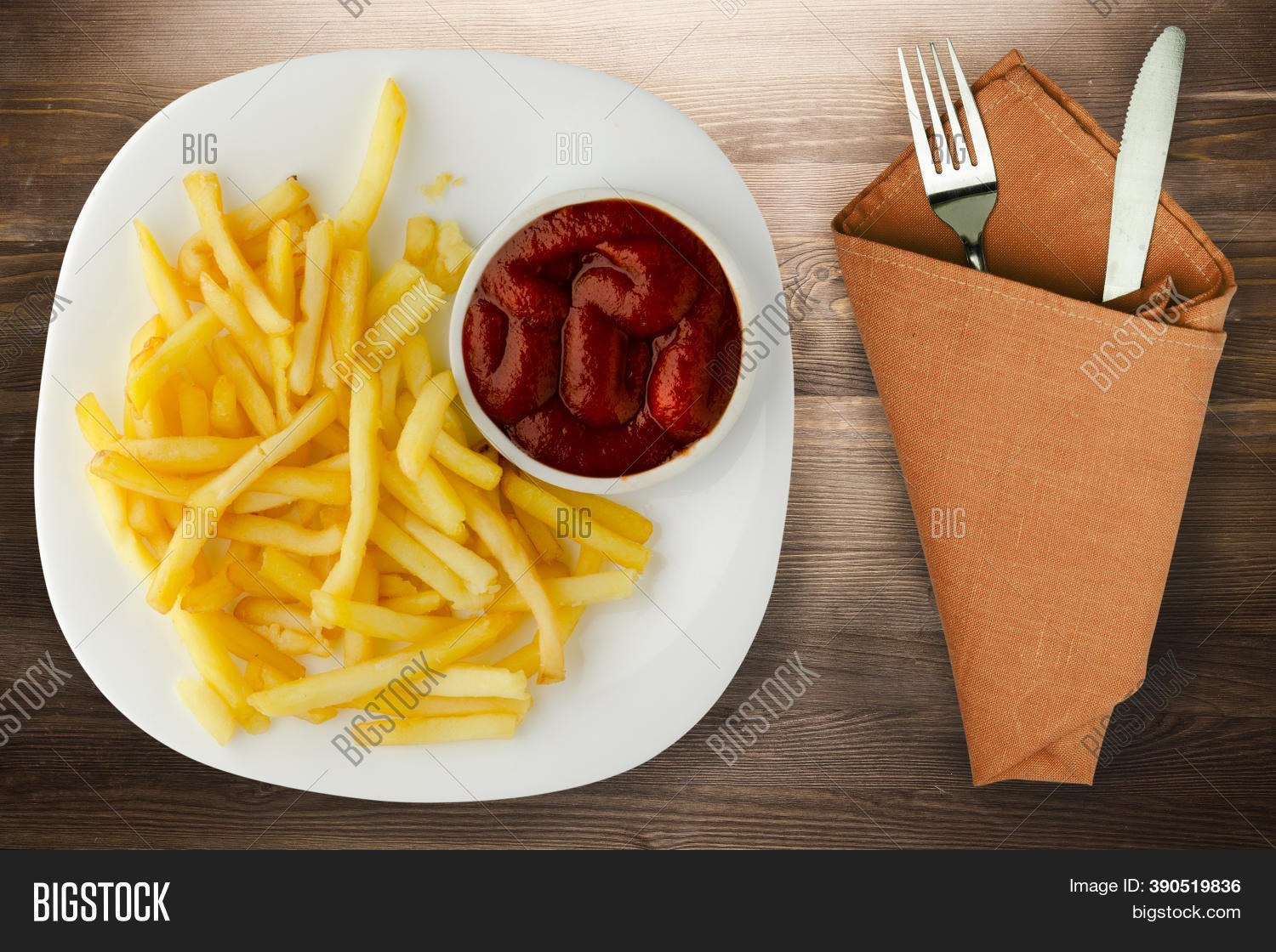 French Fries Ketchup Image & Photo (Free Trial) Bigstock