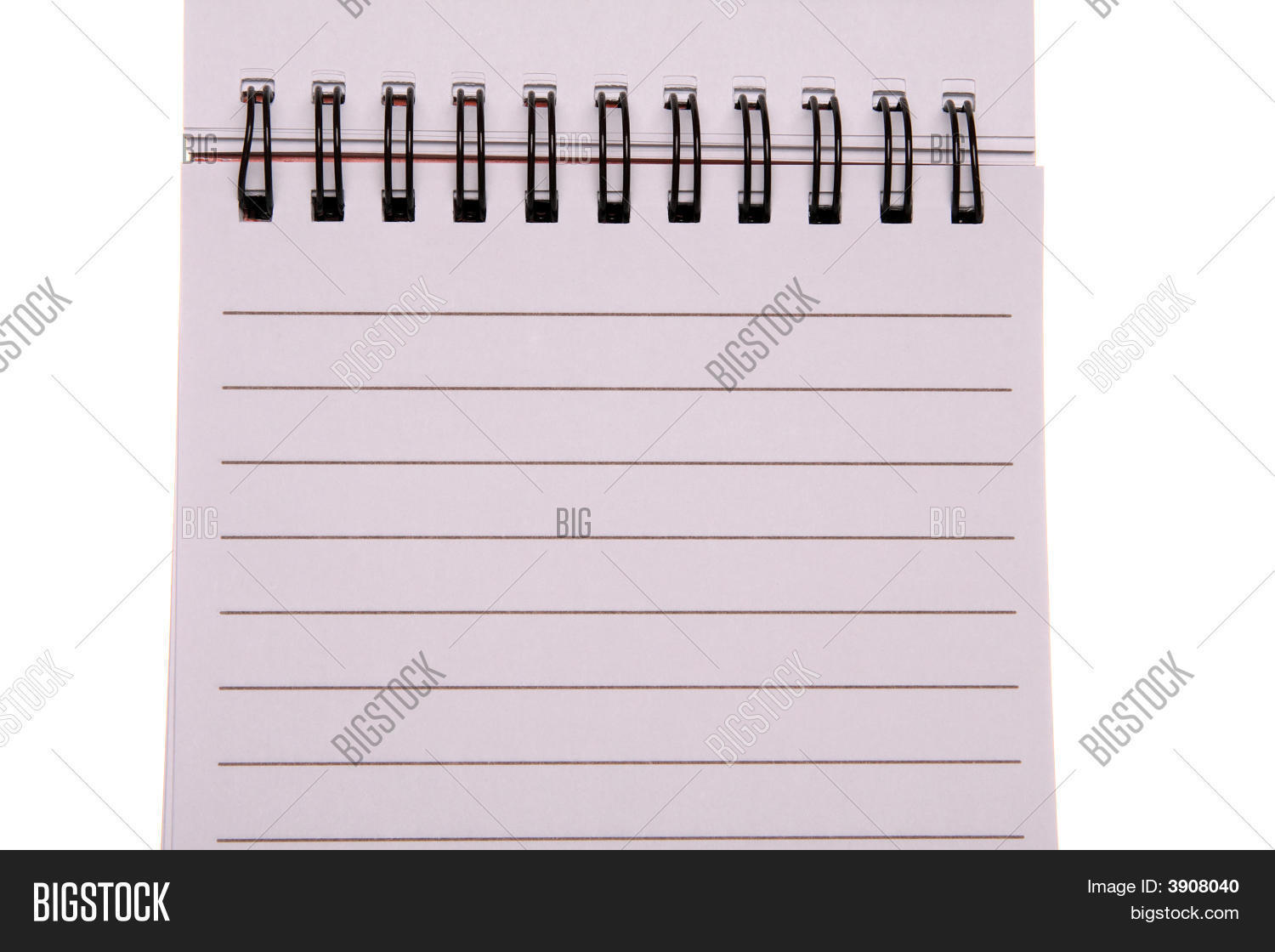 Spiral Notepad Image & Photo (Free Trial) | Bigstock