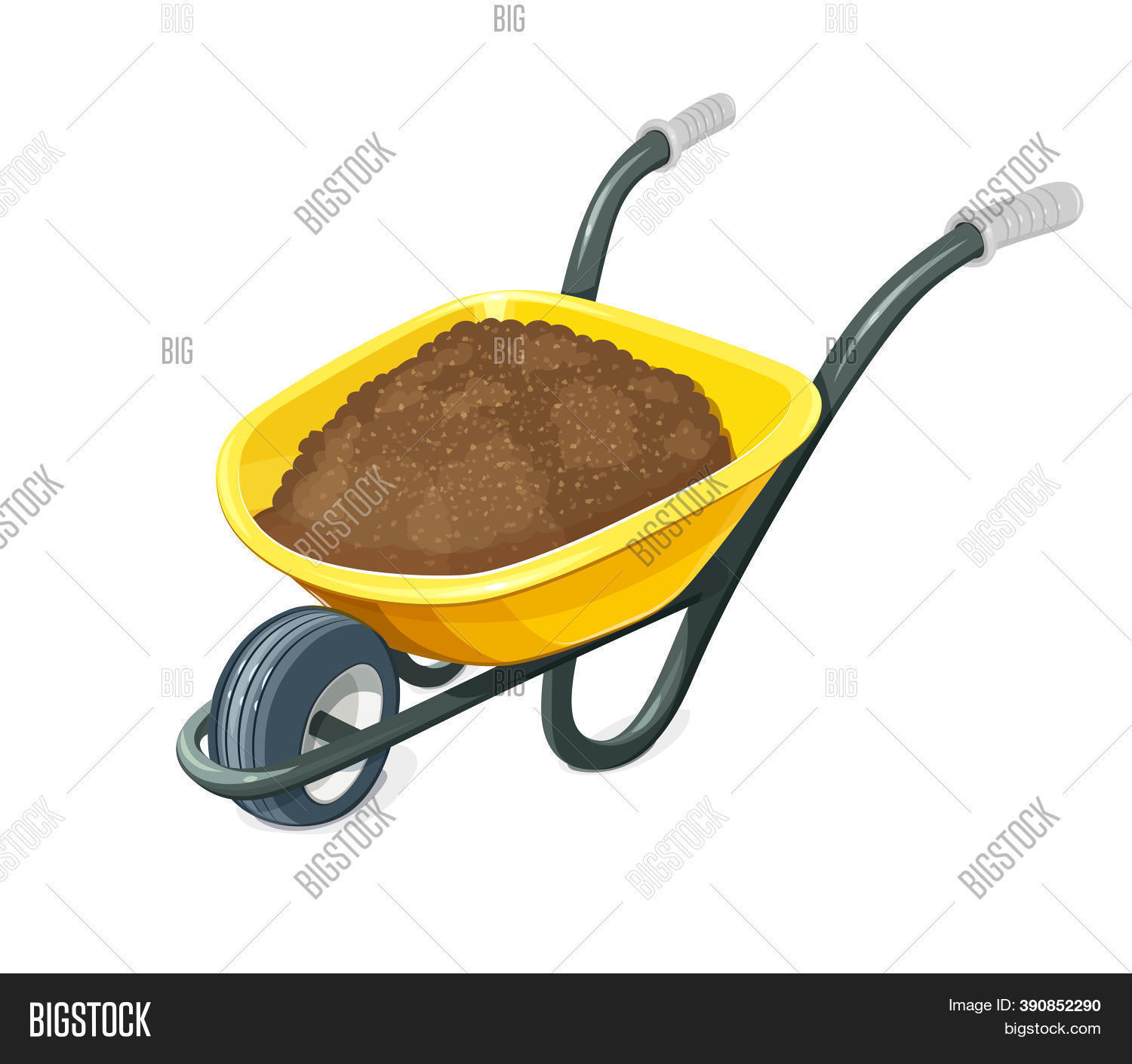 Wheelbarrow Ground. Image & Photo (Free Trial) Bigstock