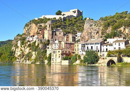 Miravet, Small Town In Tarragona Catalonia Spain