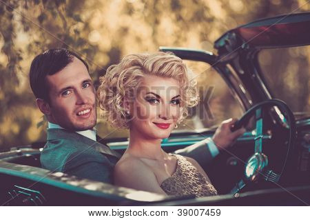 Retro çift Cabrio olarak