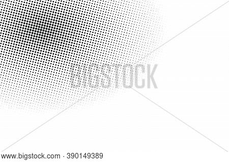 Circle Halftone, Screentone Vector Illustrations. Dots, Dotted, Speckles Vector Illustration