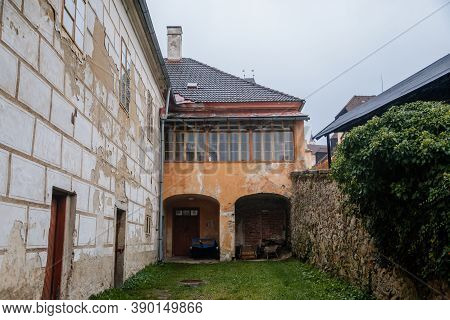 Vimperk (winterberg) Castle, Renaissance Chateau In The National Park And Protected Landscape Area O
