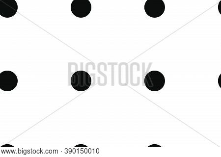 Dots, Dotted Circles Background Pattern And Texture. Polka Dots, Speckles, Spotted Editable Vector I