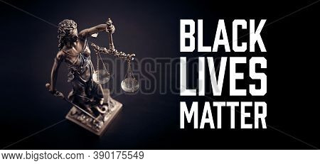 Black Lives Matter Movement. Human Rights Legal Concept