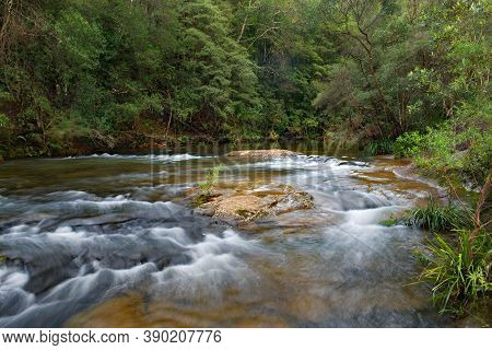 Rapids On The Kangaroo River At Belmore Falls, Nsw, Australia